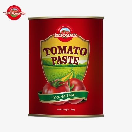 Соответствует стандартам ISO HACCP и BRC, а также стандартам производства FDA 198 г консервированной томатной пасты