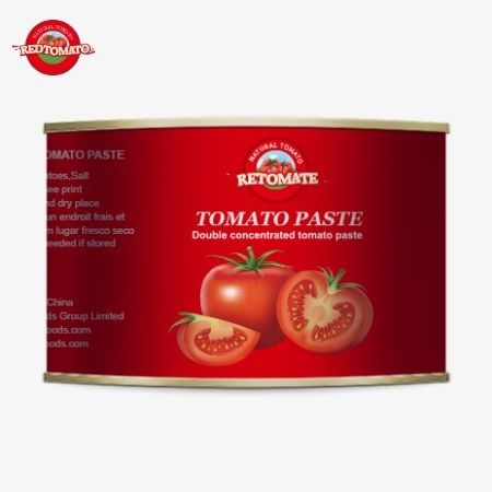 Премиум 2200 г консервированный томатный продукт, сертифицированный как халяльный для африканской мусульманской кухни Концентрированная томатная паста