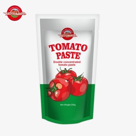 200 граммов томатной пасты соответствуют стандартам ISO HACCP и BRC, обеспечивающим соответствие ценам на заводе.