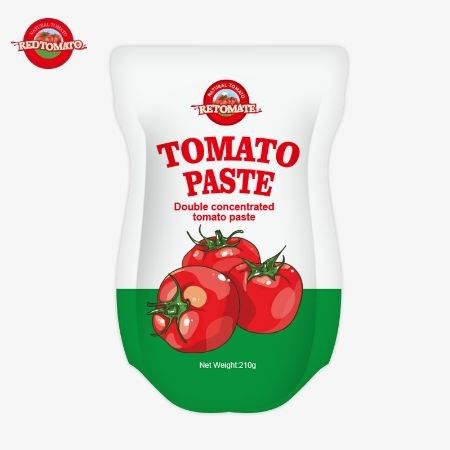 210 граммовая томатная паста соответствует стандартам ISO HACCP BRC и FDA.