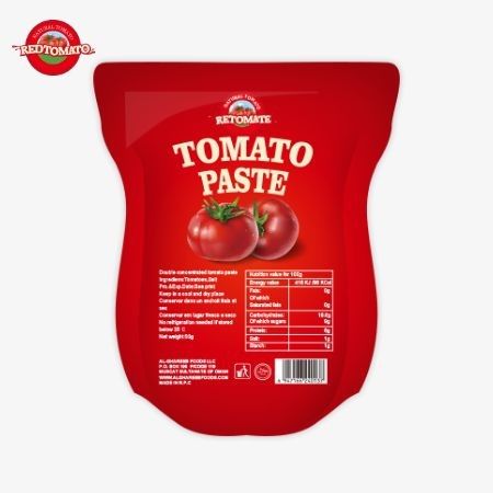 340 грамм торба с томатной пастой соответствует требованиям ISO, HACCP и BRC