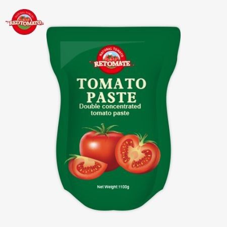 1100 граммов томатной пасты соответствуют стандартам ISO HACCP и BRC для фабричной цены