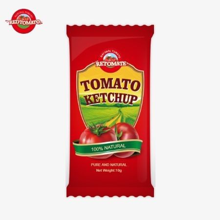 10 грамм пакет томатного кетчупа вкус сладкий и богатый, вкус чистый натуральный заводская цена