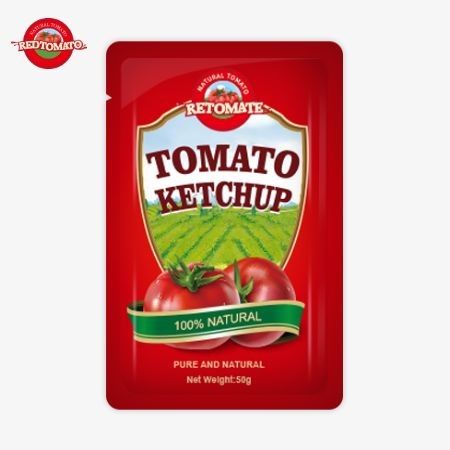 Фабрика на заказ 50г S сакет кетчуп для обеспечения ISO HACCP FDA сертификация лучший продавец мира