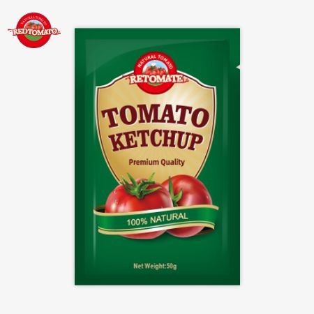 Премиальные 50 граммовые капсулы кетчупа из Китая, сертифицированные ISO HACCP и FDA, доступны по ценам на заводе.