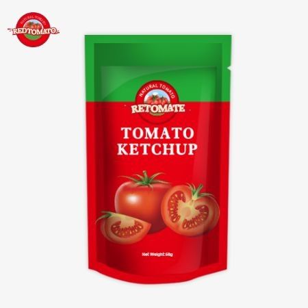 Китай Оригинальная фабрика ISO Кетчуп 56 г Чистый натуральный вкус Сладкий и кислый вкус