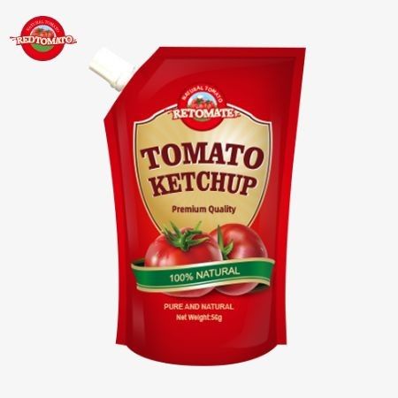 ISO Sachet Ketchup 56g Чистый натуральный аромат в соответствии с международными стандартами производства