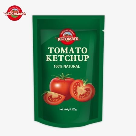 OEM 200 г кеч-пакет чистый натуральный вкус идеально подходит для китайской фабрики