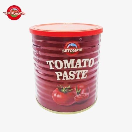 Томатная паста Retomate Own Brand 800г, Brix 28-30%. Предоставляется дизайн бренда и упаковки.