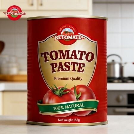 198g Canned Tomato Paste OEM Conforms To ISO HACCP BRC FDA Production Standards