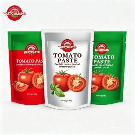 400 г паста из томатных пакетов с 30% - 100% чистотой и сладко-кислым вкусом
