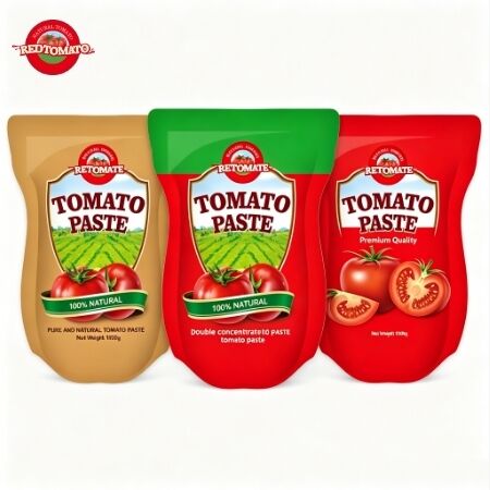 1100 г паста из томатного пакета с тройной концентрацией и стандартами ISO HACCP BRC