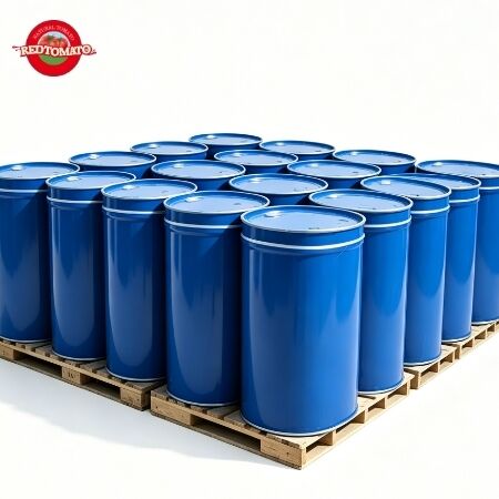 New Crop Hot Break Drum Tomato Paste 30-32% Brix Double Concentrated 100% Pure Xinjiang