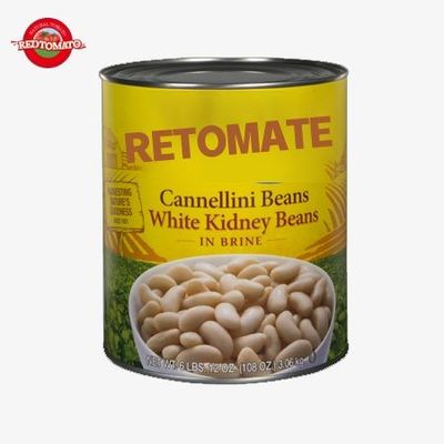 ISO белые бобы в консервах, 3000 грамм вкусные бобы в расщелине