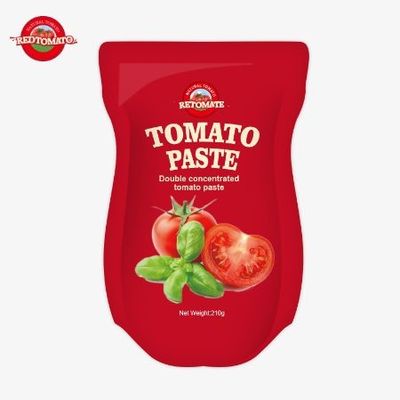 210 граммовая томатная паста соответствует стандартам ISO HACCP BRC и FDA.