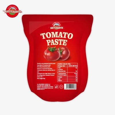 340 грамм торба с томатной пастой соответствует требованиям ISO, HACCP и BRC