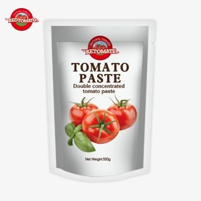 500 граммов томатной пасты, удобная упаковка и вкус.