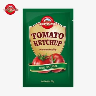 Премиальные 50 граммовые капсулы кетчупа из Китая, сертифицированные ISO HACCP и FDA, доступны по ценам на заводе.