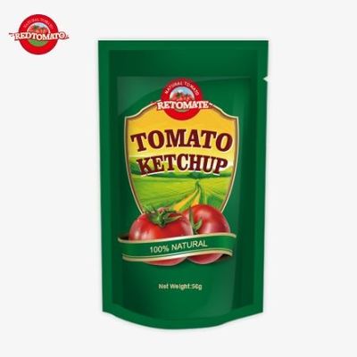 OEM-стандартные 56-грамовые натуральные саше с кетчупом, соответствующие международным нормам