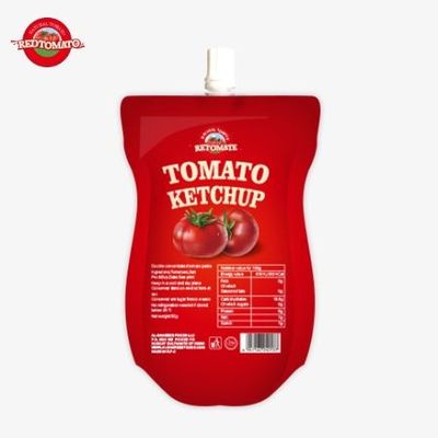 100г Сладкий и кислый натуральный кетчуп сакет OEM Китай Фабричная цена HACCP FDA стандарты