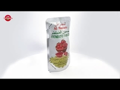 Пакетик томатной пасты 70 г, концентрированной до уровня Брикс 22–24%