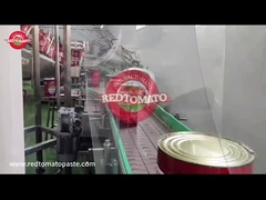 Ретомат собственной марки 4500 г консервированной томатной пасты с содержанием Брикса 28-30% в производстве